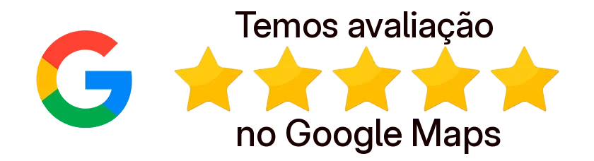 Avaliação 5 estrelas no Google
