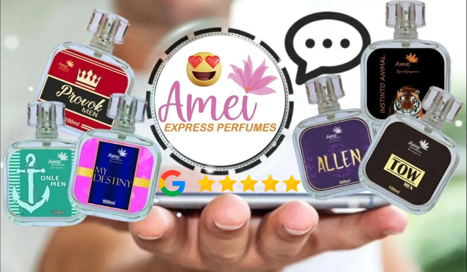 Amei Cosméticos - Fábrica de Perfumes